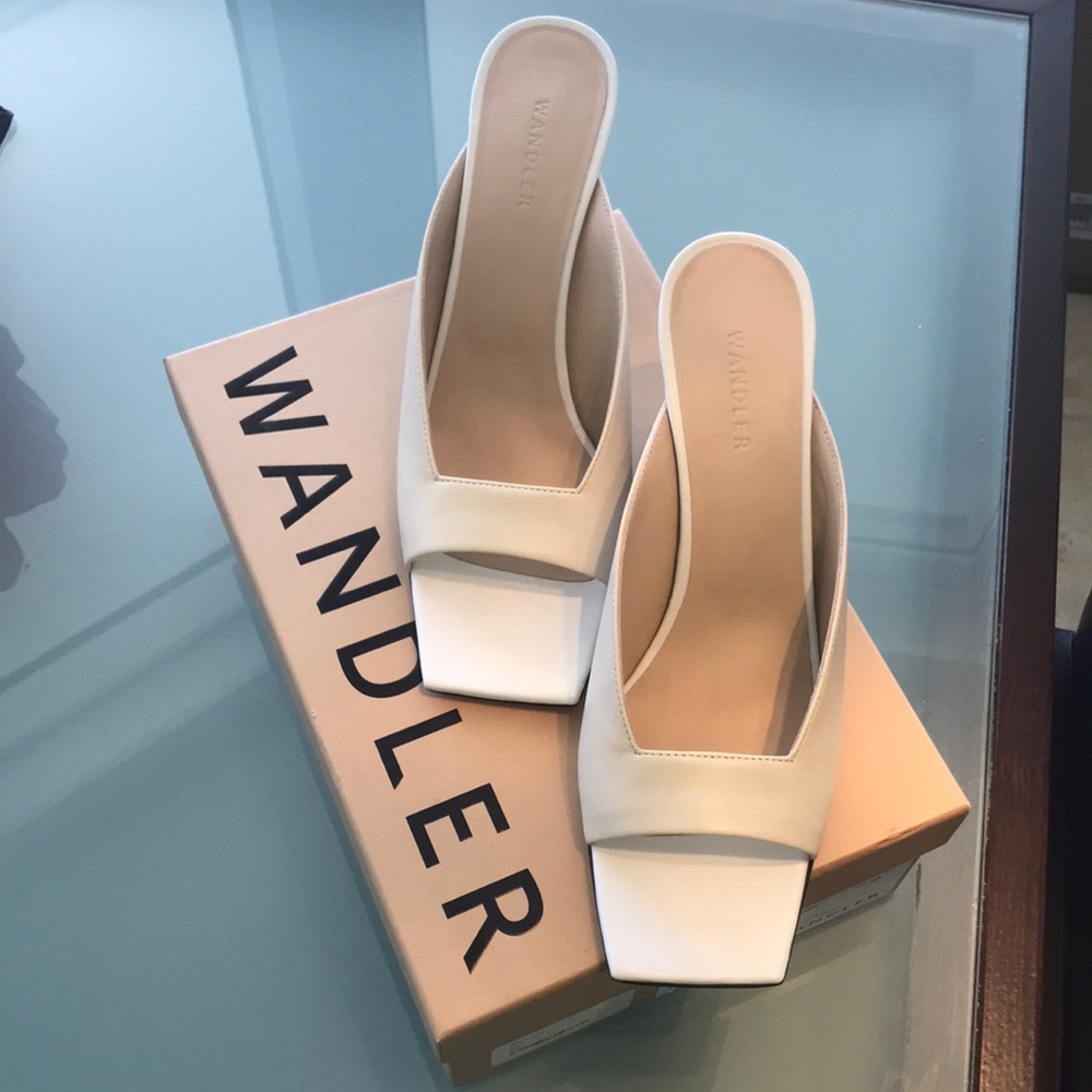 Women’s wandler sandals 40 white